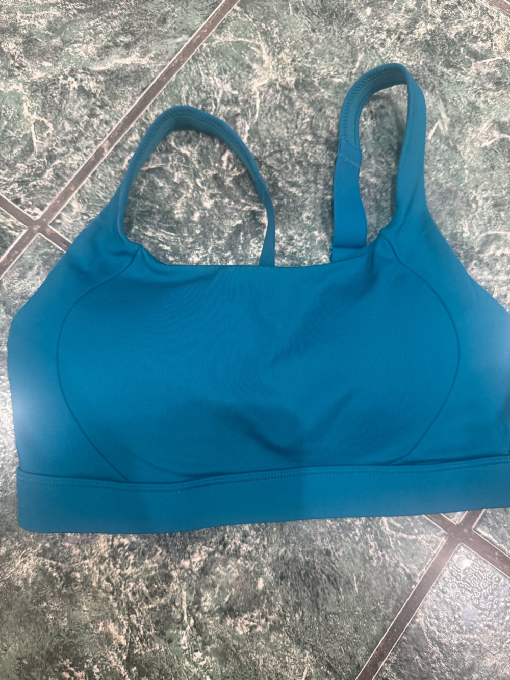 Teal Comfort Wireless Sports Bralette - all in motion size S NWT